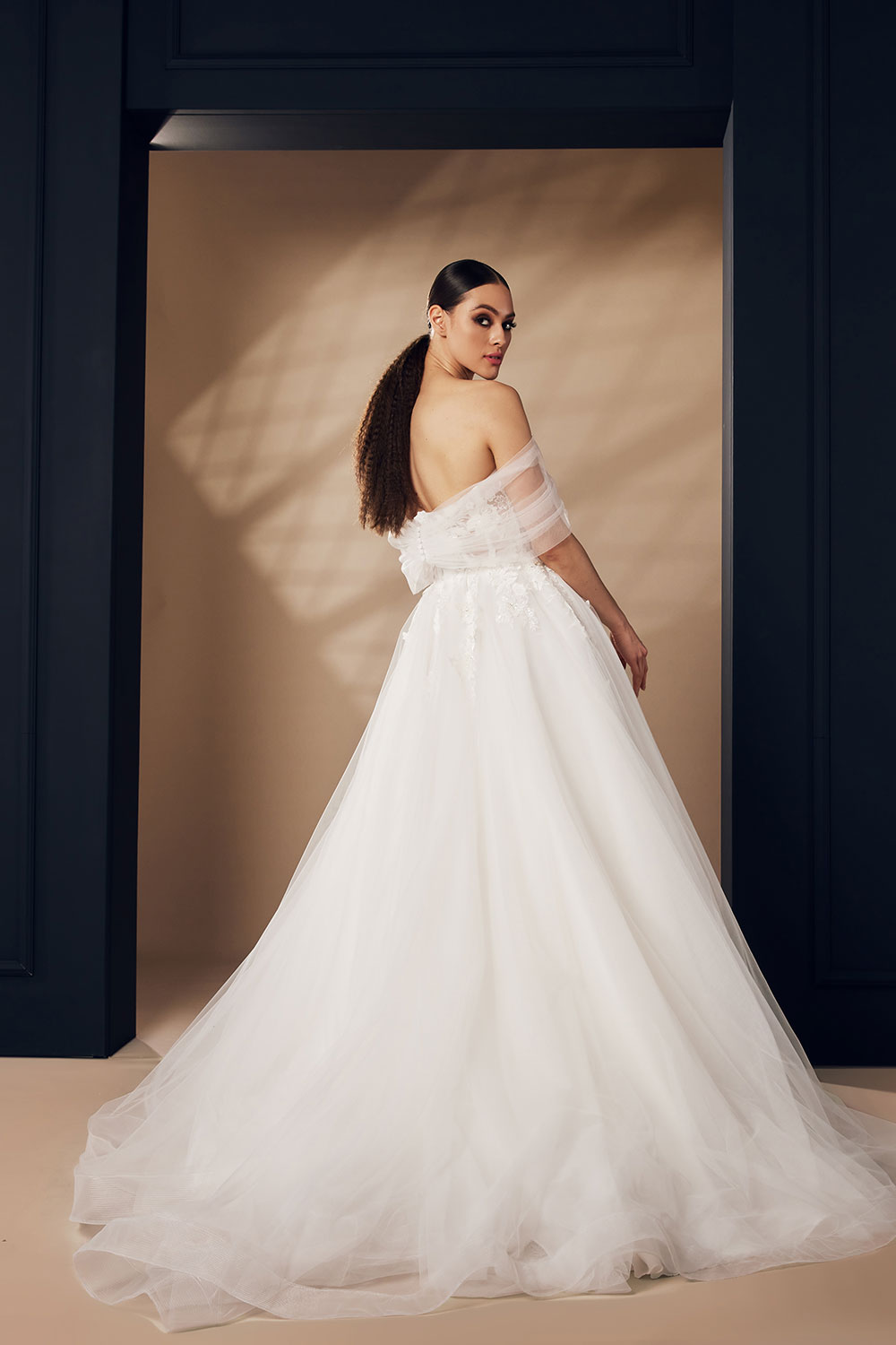 Andree Salon Bridal Wedding Dress Bridal by Tamem Michael Dublin Ireland.
