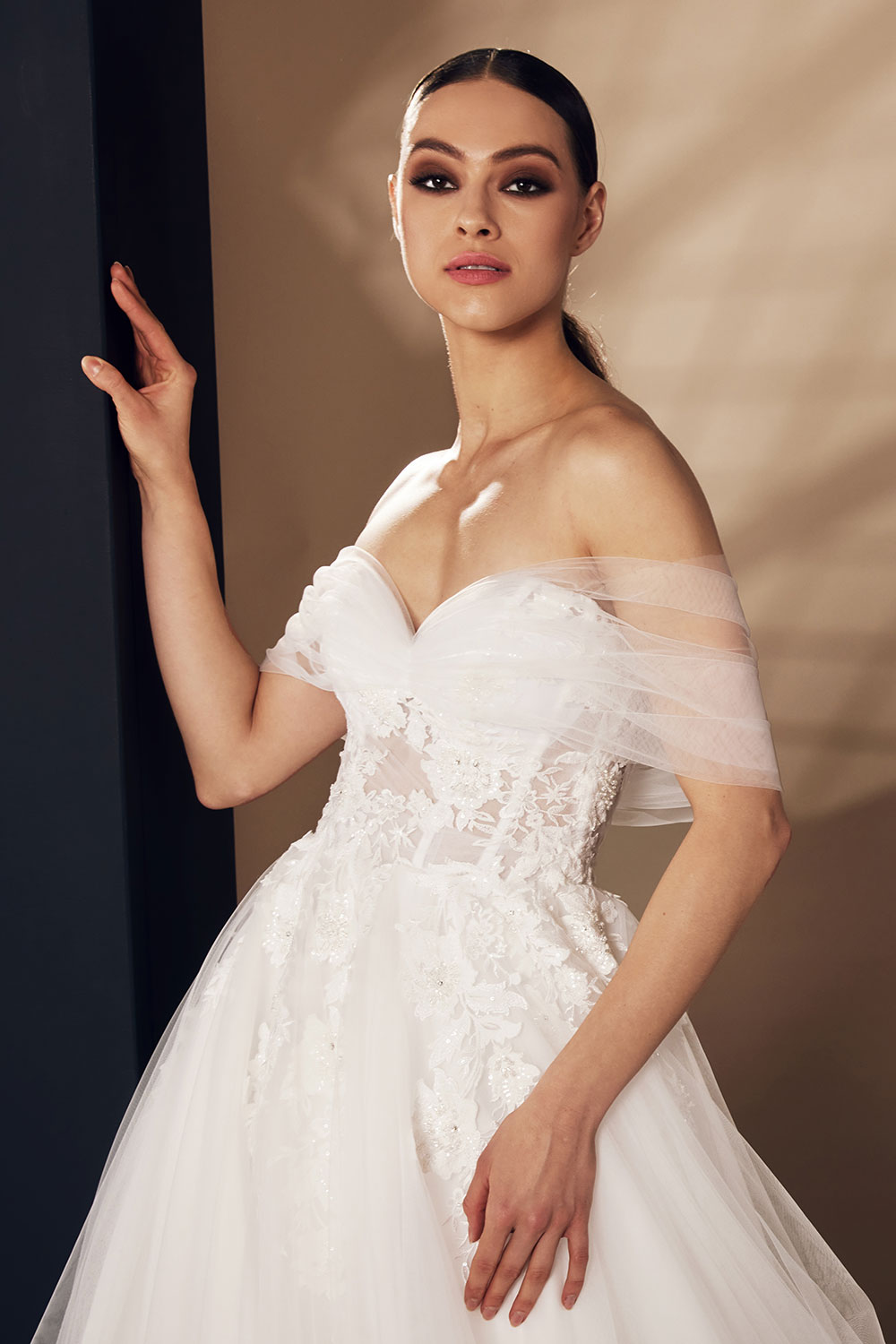 Andree Salon Bridal Wedding Dress Bridal by Tamem Michael Dublin Ireland.