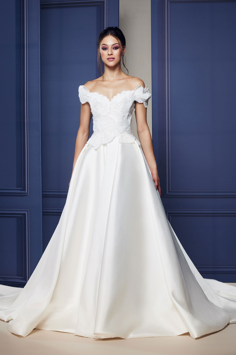 Andree Salon Bridal Wedding Dress Bridal by Tamem Michael Dublin Ireland.