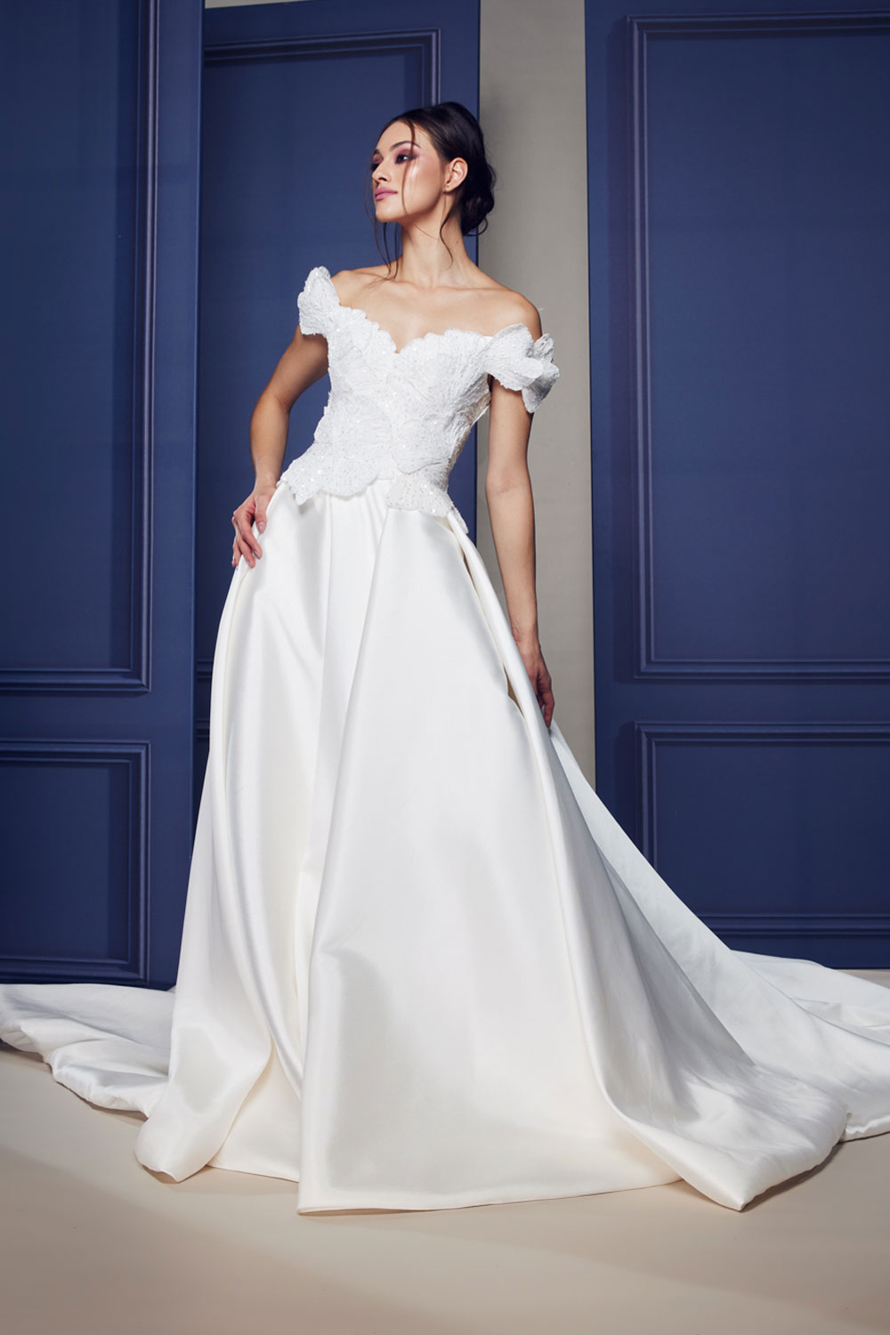 Andree Salon Bridal Wedding Dress Bridal by Tamem Michael Dublin Ireland.