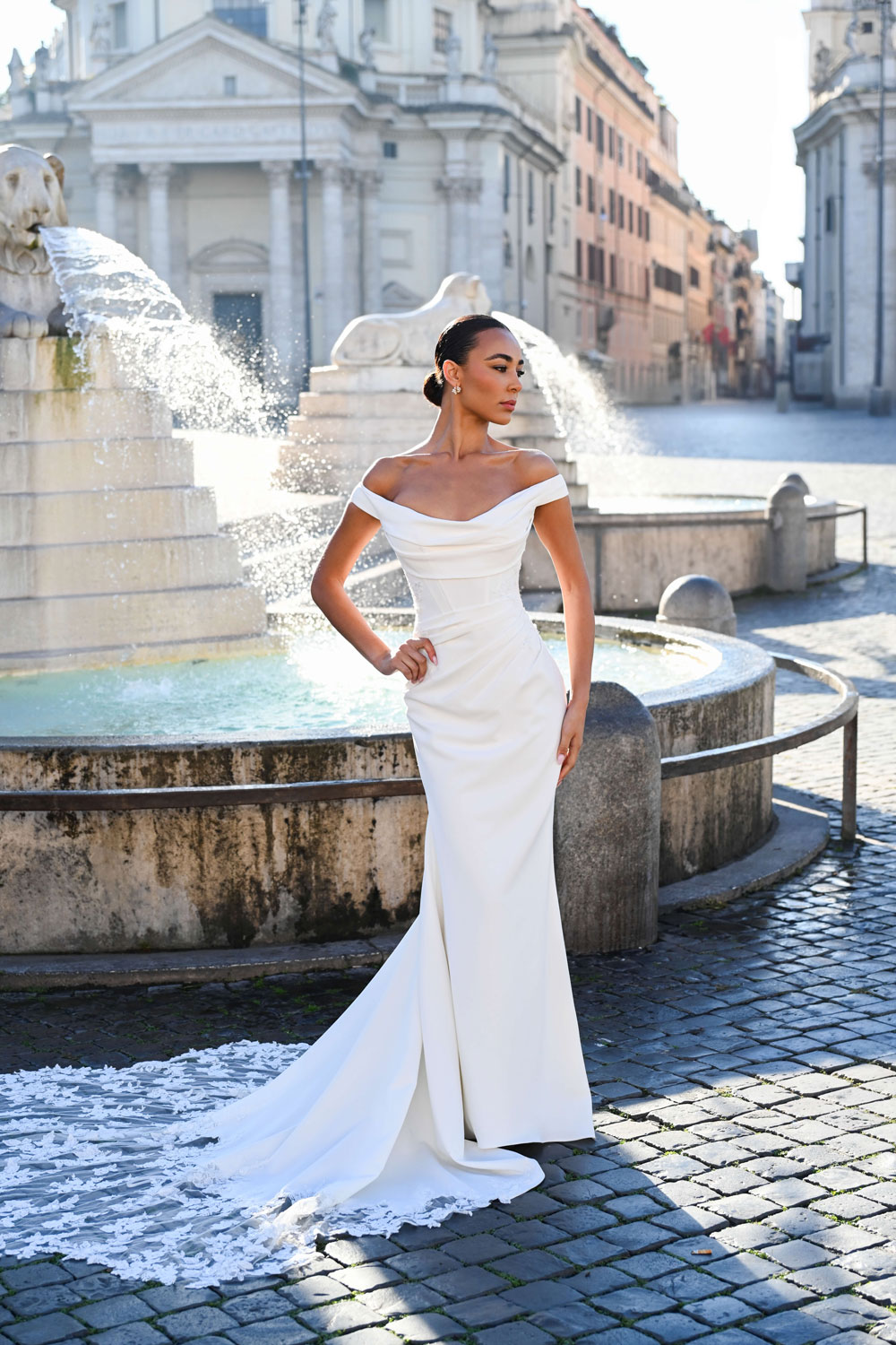Dando London Bridal Wedding Dress Bridal by Tamem Michael Dublin Ireland.