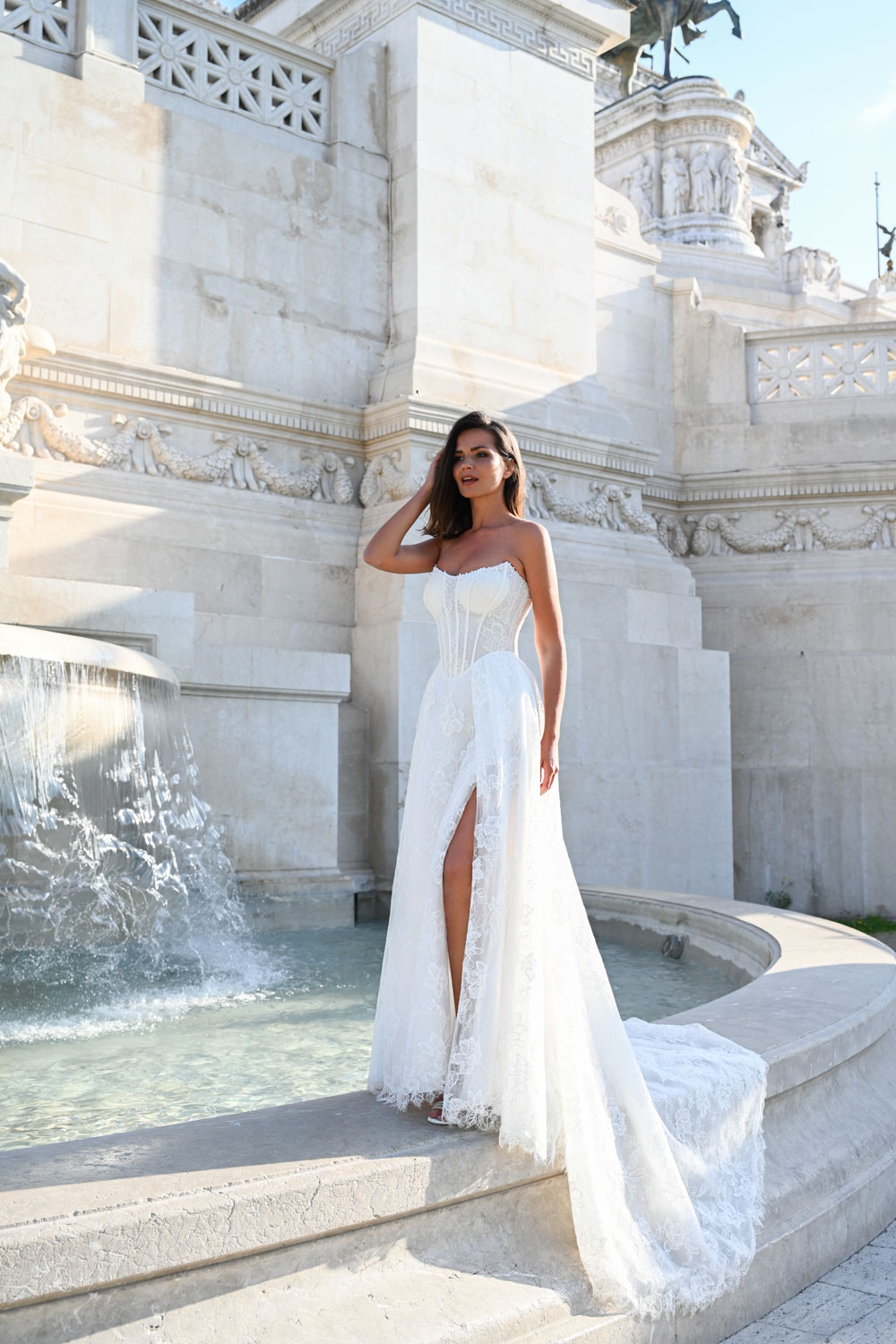 Dando London Bridal Wedding Dress Bridal by Tamem Michael Dublin Ireland.