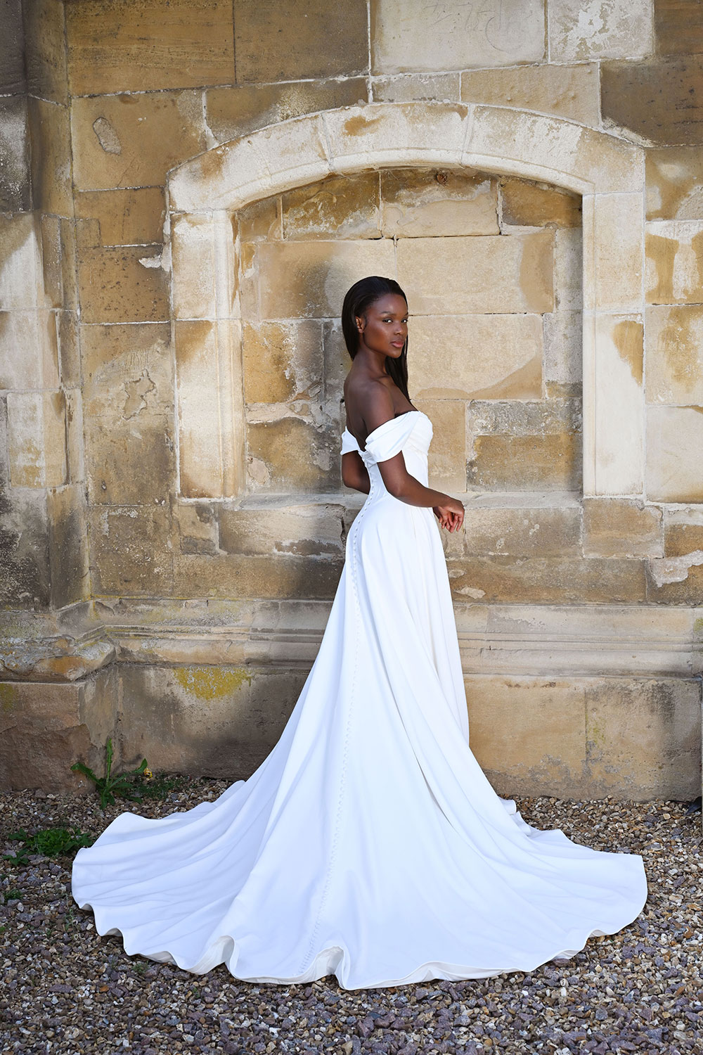 Dando London Bridal Wedding Dress Bridal by Tamem Michael Dublin Ireland.