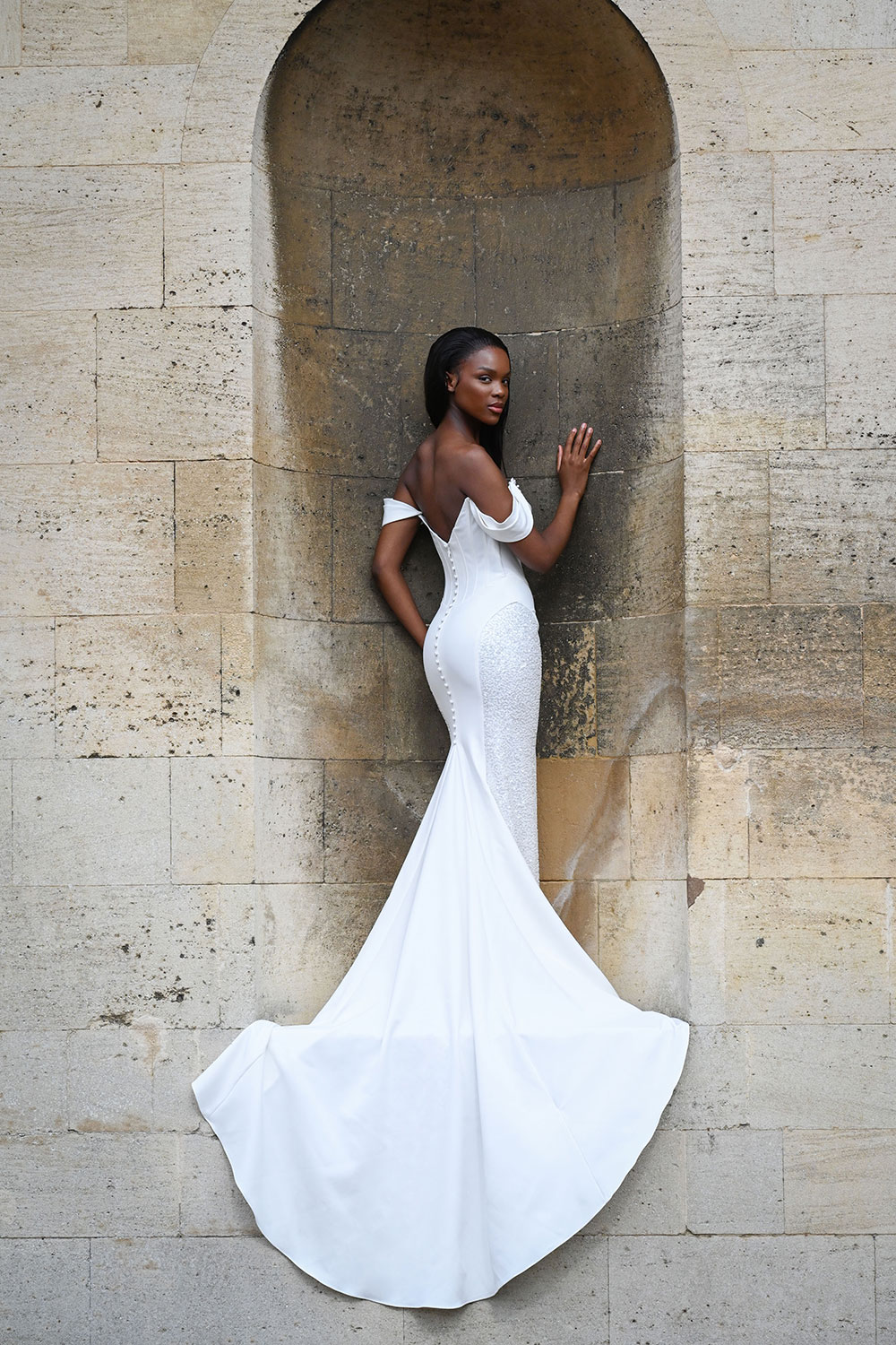 Dando London Bridal Wedding Dress Bridal by Tamem Michael Dublin Ireland.