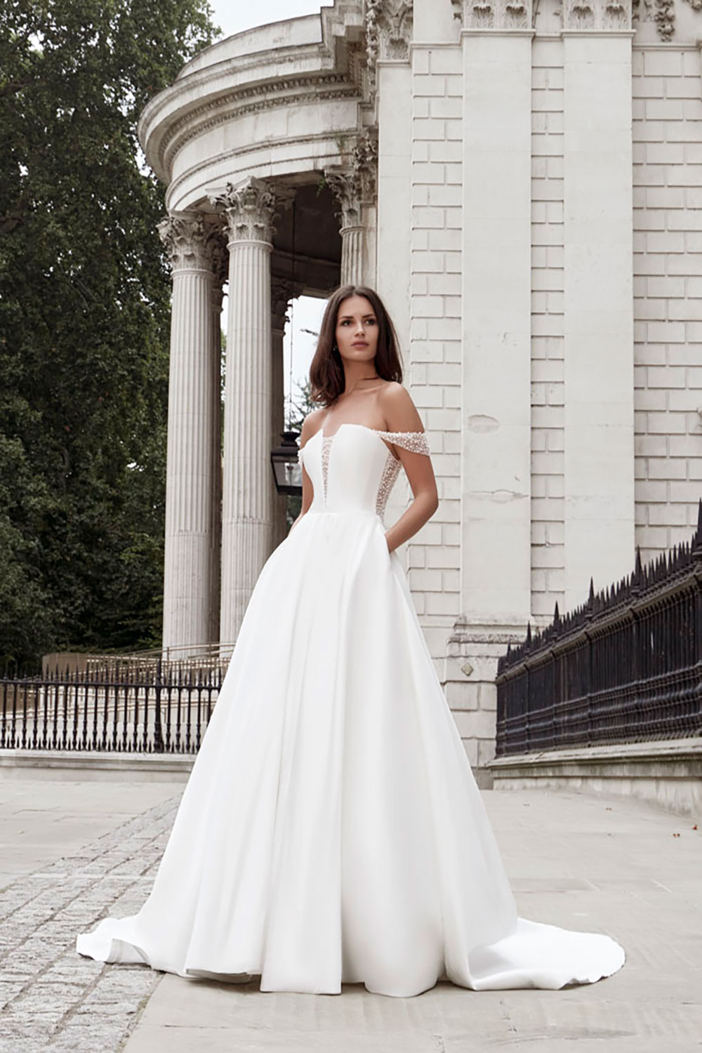 Dando London Bridal Wedding Dress Bridal by Tamem Michael Dublin Ireland.