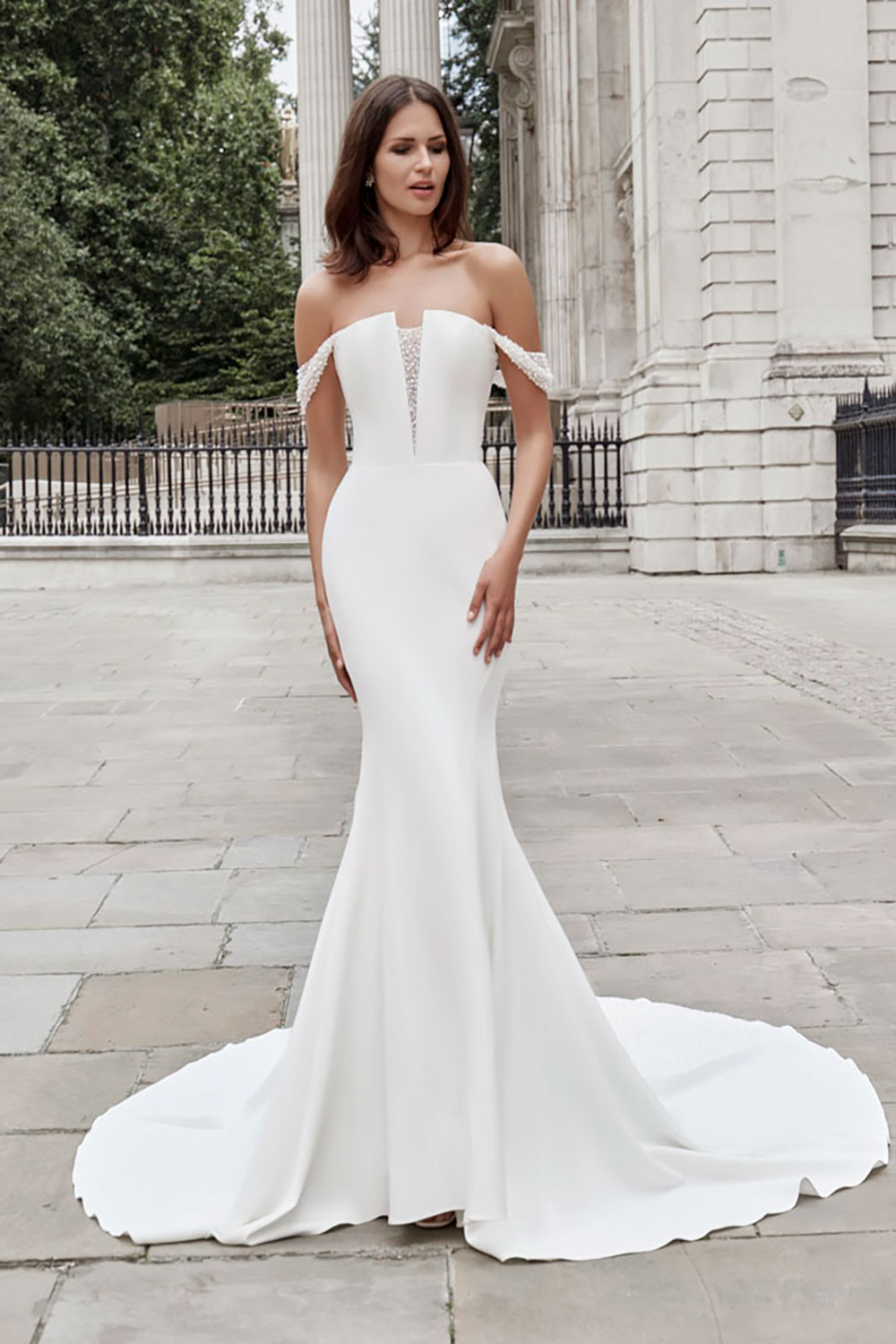 Dando London Bridal Wedding Dress Bridal by Tamem Michael Dublin Ireland.