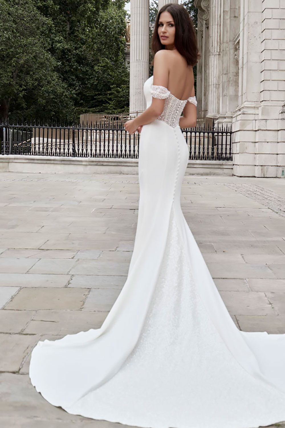 Dando London Bridal Wedding Dress Bridal by Tamem Michael Dublin Ireland.