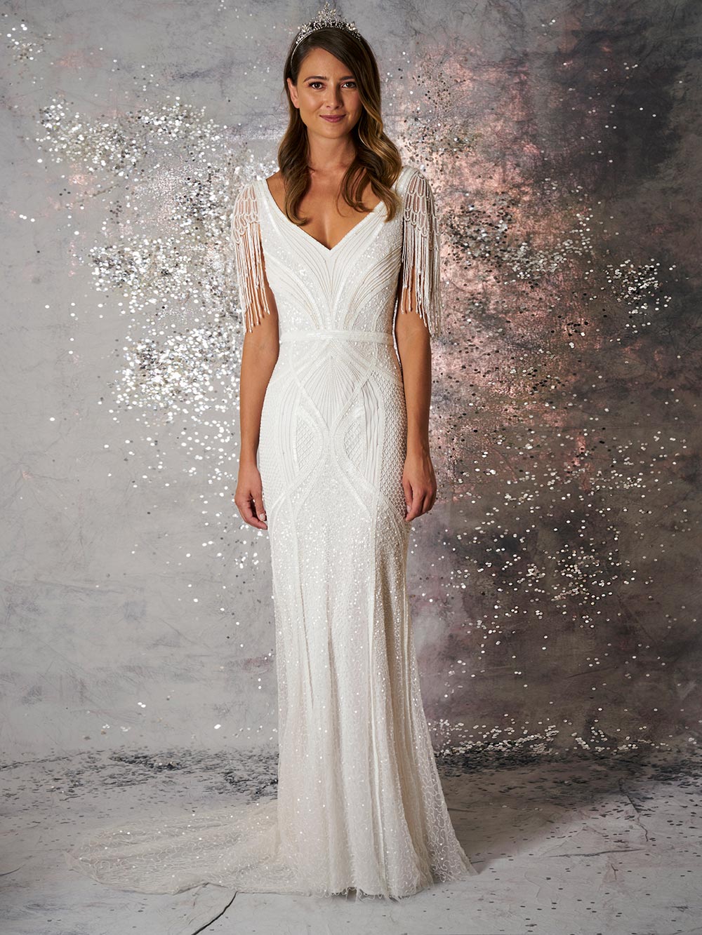 Eliza Jane Howell Bridal Wedding Dress Bridal by Tamem Michael Dublin Ireland.