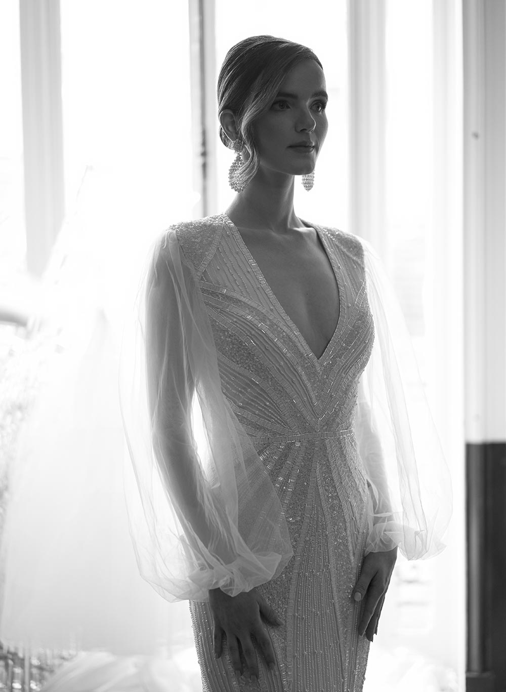 Eliza Jane Howell Bridal Wedding Dress Bridal by Tamem Michael Dublin Ireland.