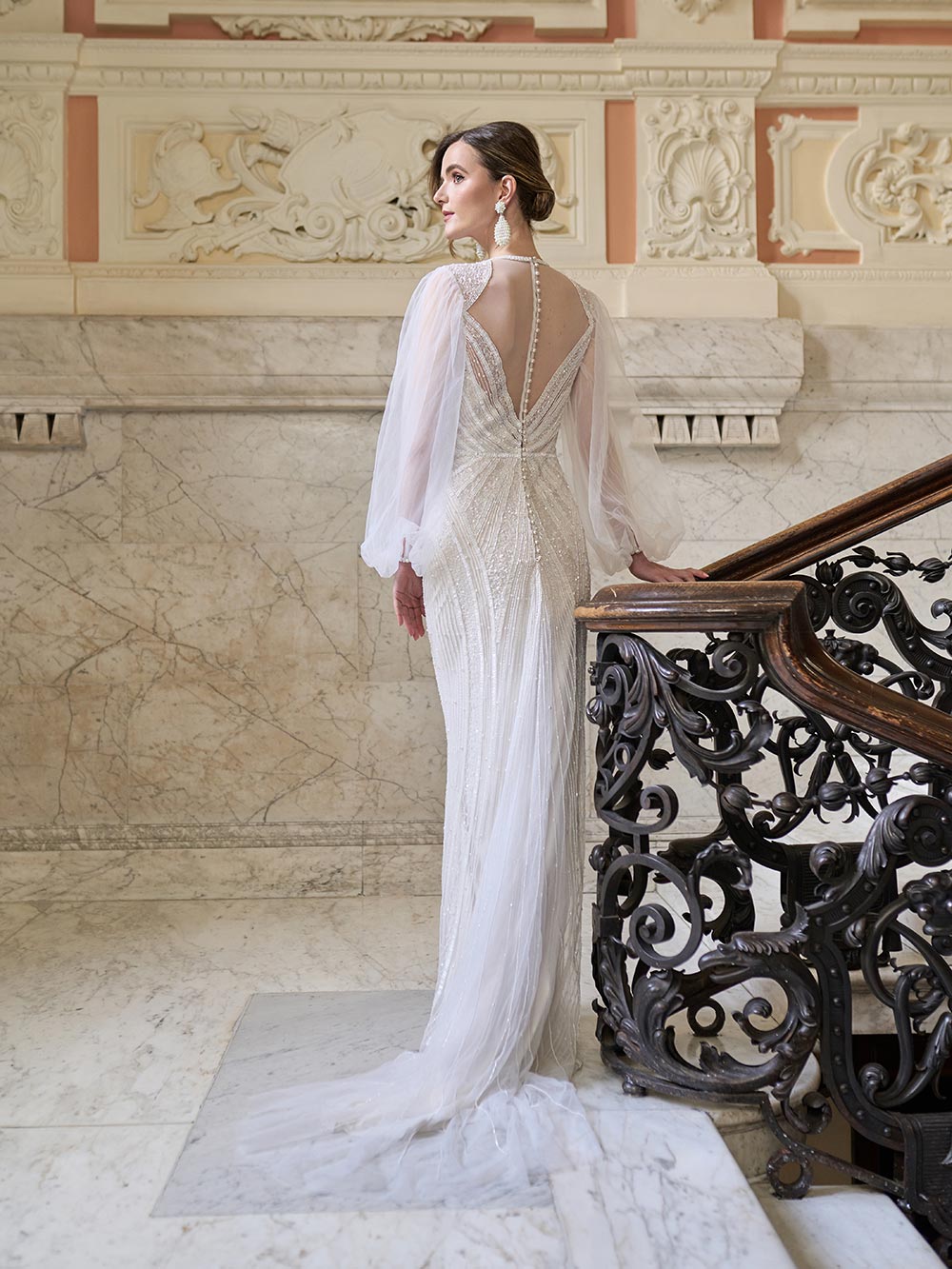 Eliza Jane Howell Bridal Wedding Dress Bridal by Tamem Michael Dublin Ireland.