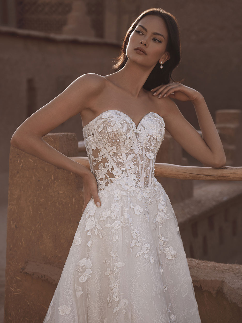 Enzoani Blue London Bridal Wedding Dress Bridal by Tamem Michael Dublin Ireland.