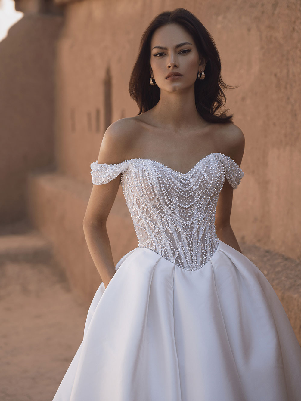 Enzoani Blue London Bridal Wedding Dress Bridal by Tamem Michael Dublin Ireland.
