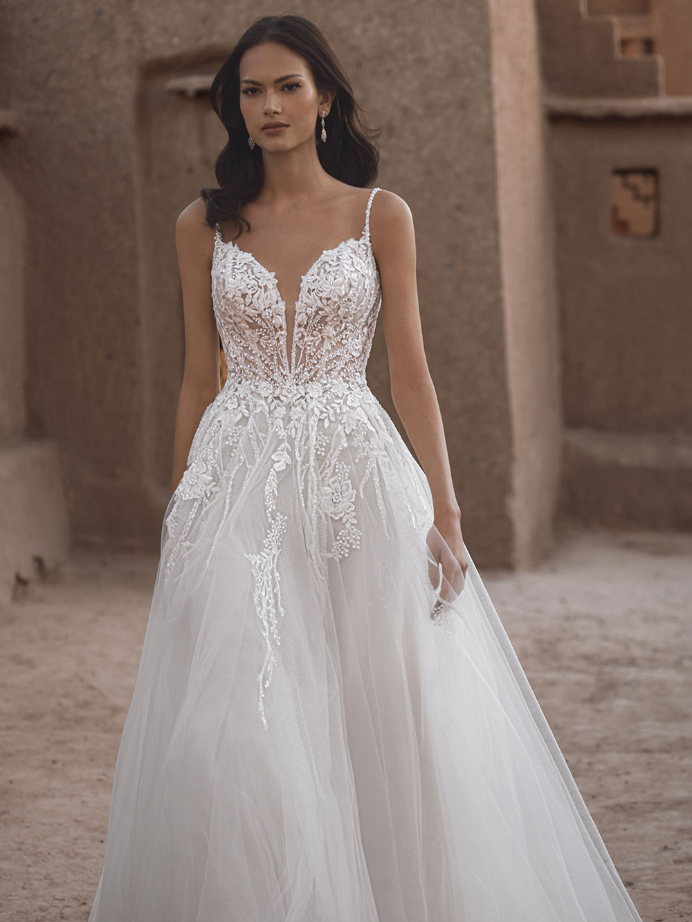 Enzoani Blue London Bridal Wedding Dress Bridal by Tamem Michael Dublin Ireland.