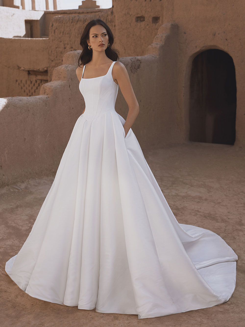 Enzoani Blue London Bridal Wedding Dress Bridal by Tamem Michael Dublin Ireland.
