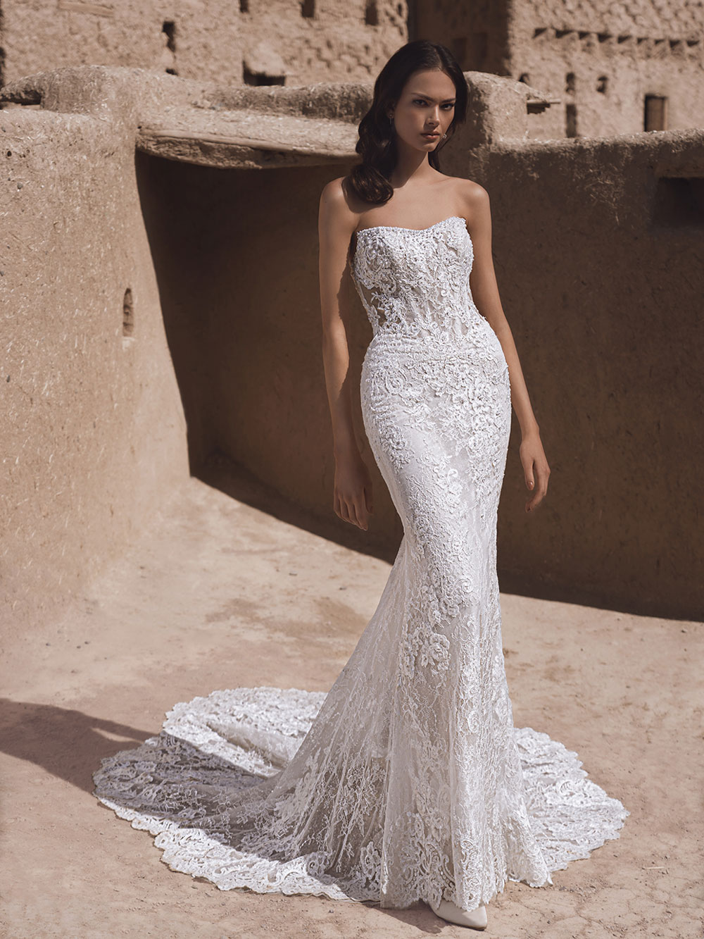 Enzoani Blue London Bridal Wedding Dress Bridal by Tamem Michael Dublin Ireland.