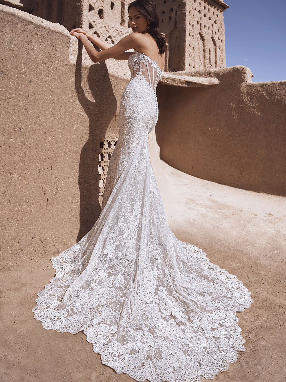 Enzoani Blue London Bridal Wedding Dress Bridal by Tamem Michael Dublin Ireland.