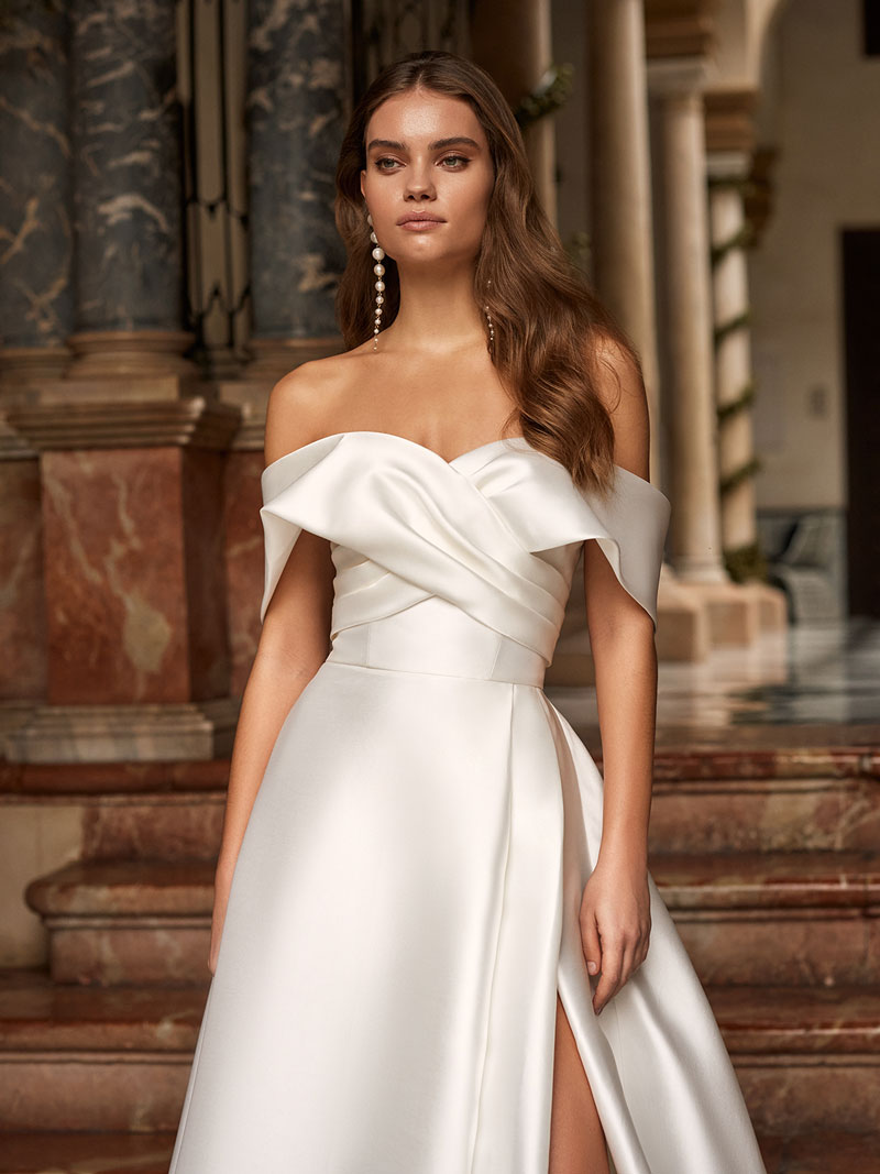 Moonlight Bridal Wedding Dress Bridal by Tamem Michael Dublin Ireland.