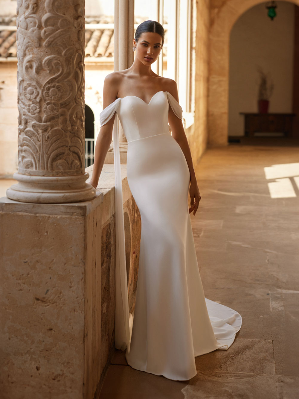 Moonlight Bridal Wedding Dress Bridal by Tamem Michael Dublin Ireland.