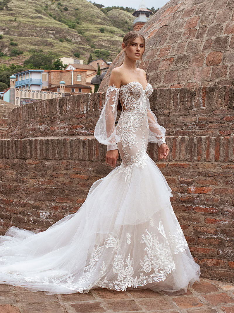 Noya by Riki Dalal Bridal Wedding Dress Bridal by Tamem Michael Dublin Ireland.