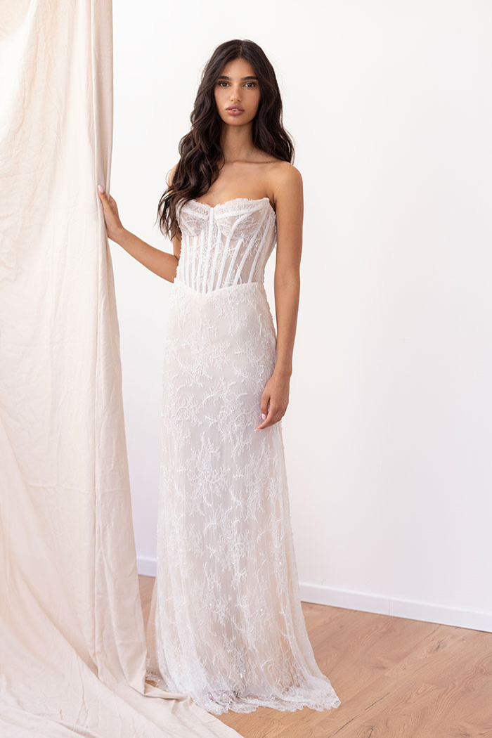 Noya by Riki Dalal Bridal Wedding Dress Bridal by Tamem Michael Dublin Ireland.