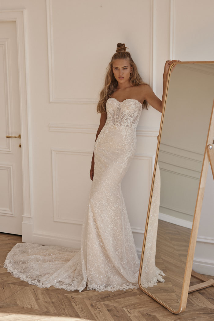 Noya by Riki Dalal Bridal Wedding Dress Bridal by Tamem Michael Dublin Ireland.