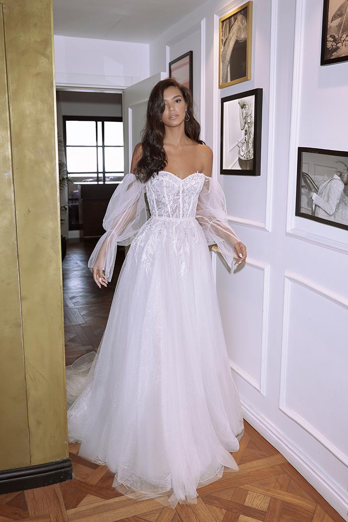 Noya by Riki Dalal Bridal Wedding Dress Bridal by Tamem Michael Dublin Ireland.