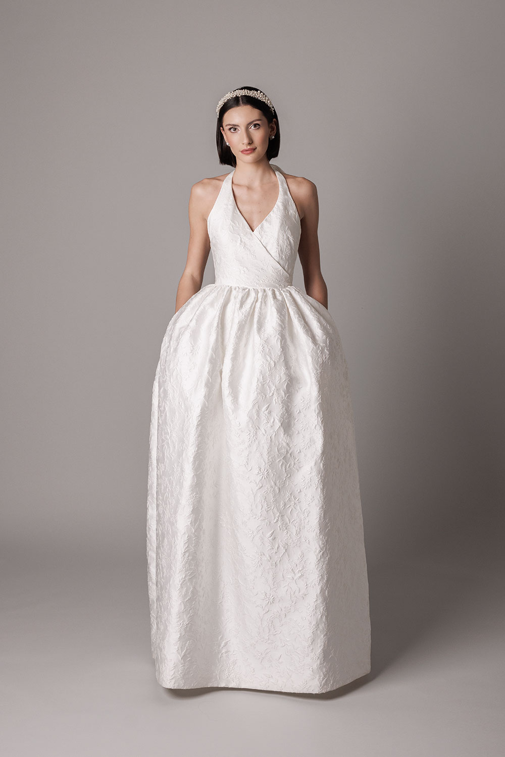 Paul Costelloe Bridal Wedding Dress Bridal by Tamem Michael Dublin Ireland.