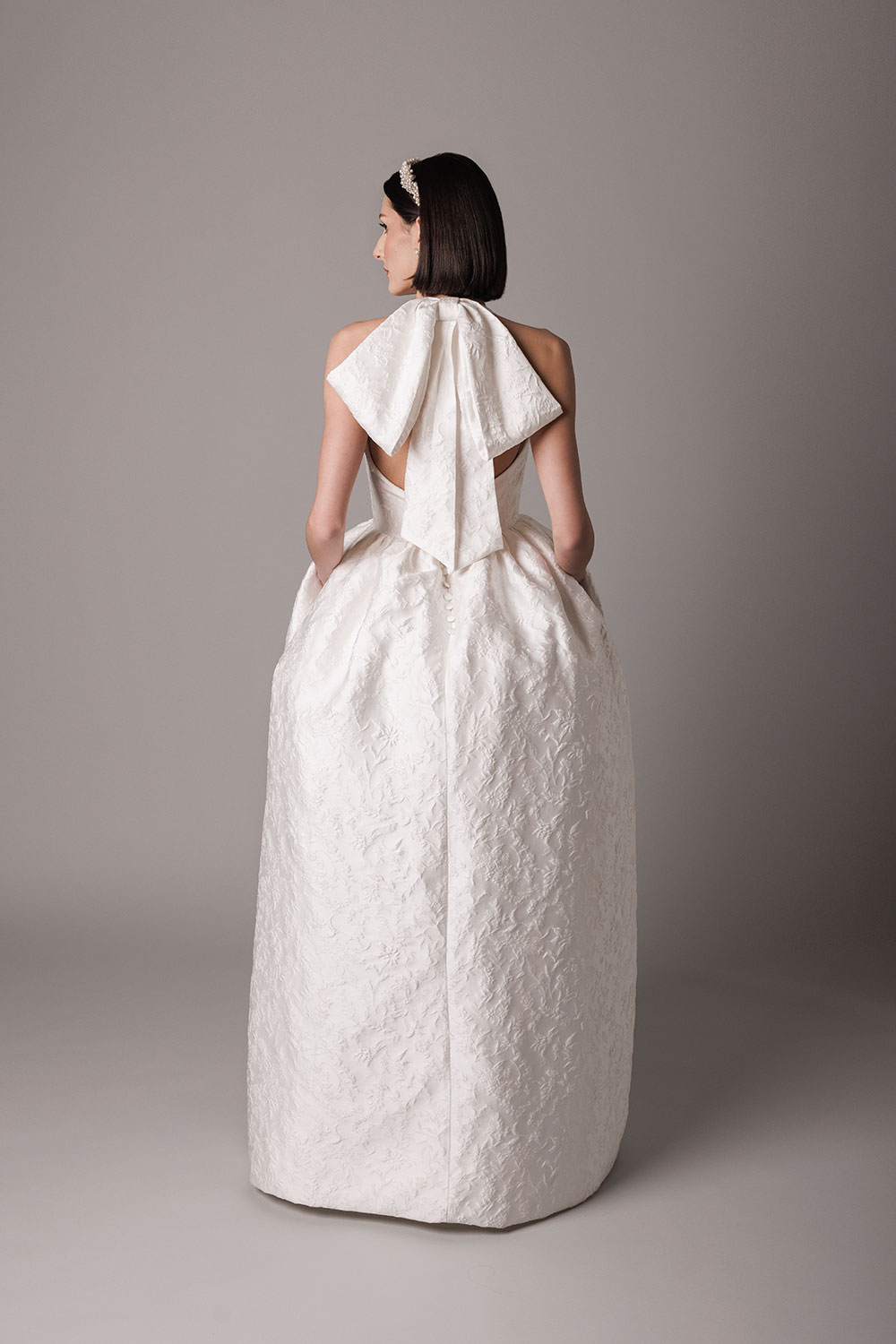 Paul Costelloe Bridal Wedding Dress Bridal by Tamem Michael Dublin Ireland.