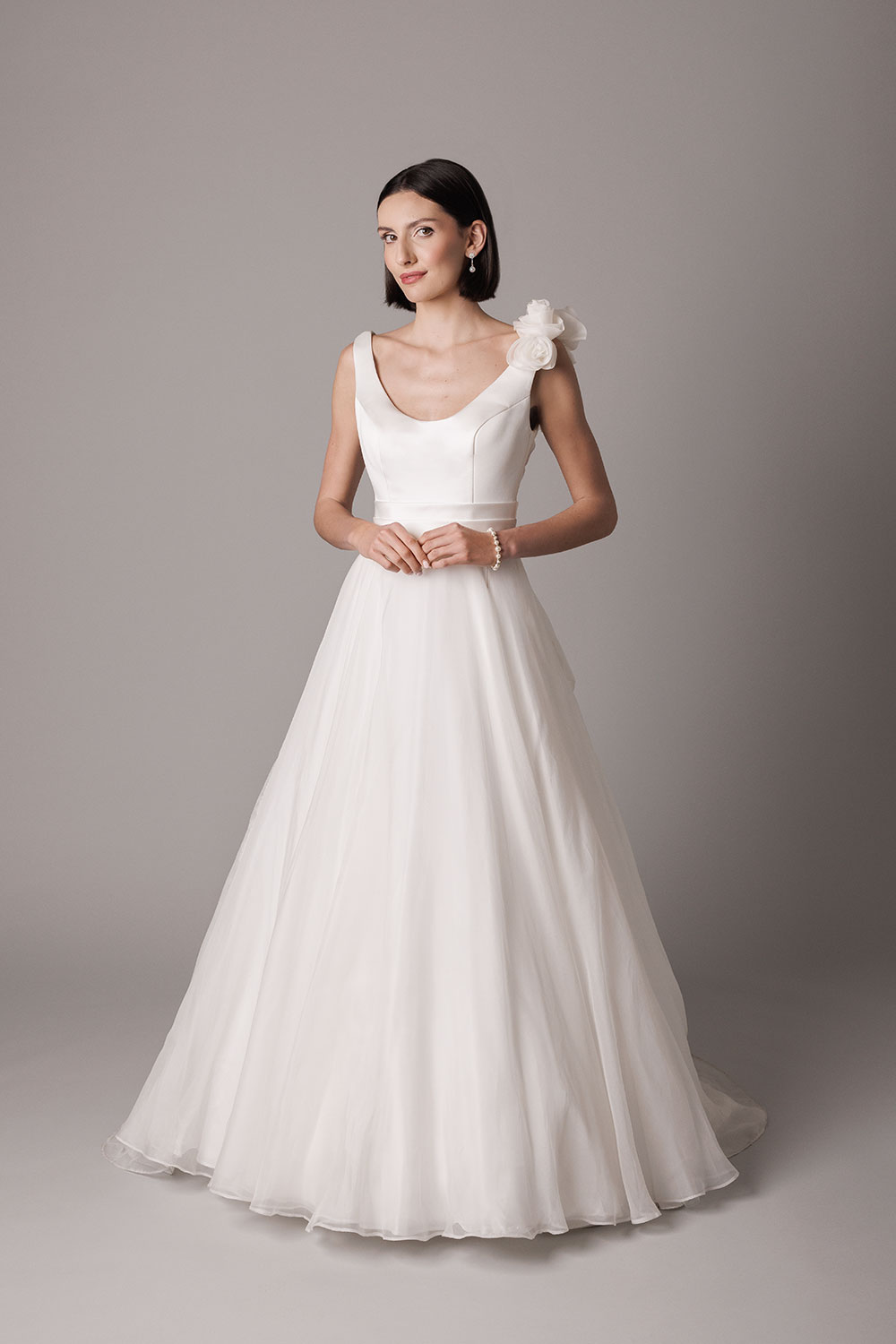 Paul Costelloe Bridal Wedding Dress Bridal by Tamem Michael Dublin Ireland.