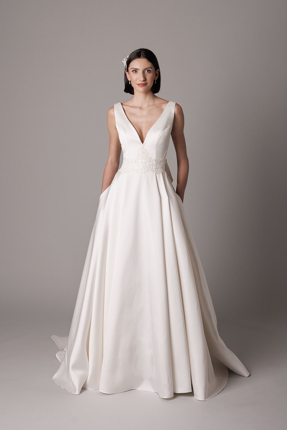 Paul Costelloe Bridal Wedding Dress Bridal by Tamem Michael Dublin Ireland.