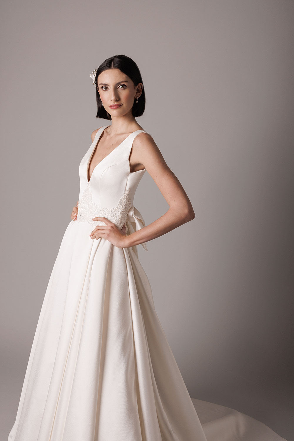 Paul Costelloe Bridal Wedding Dress Bridal by Tamem Michael Dublin Ireland.