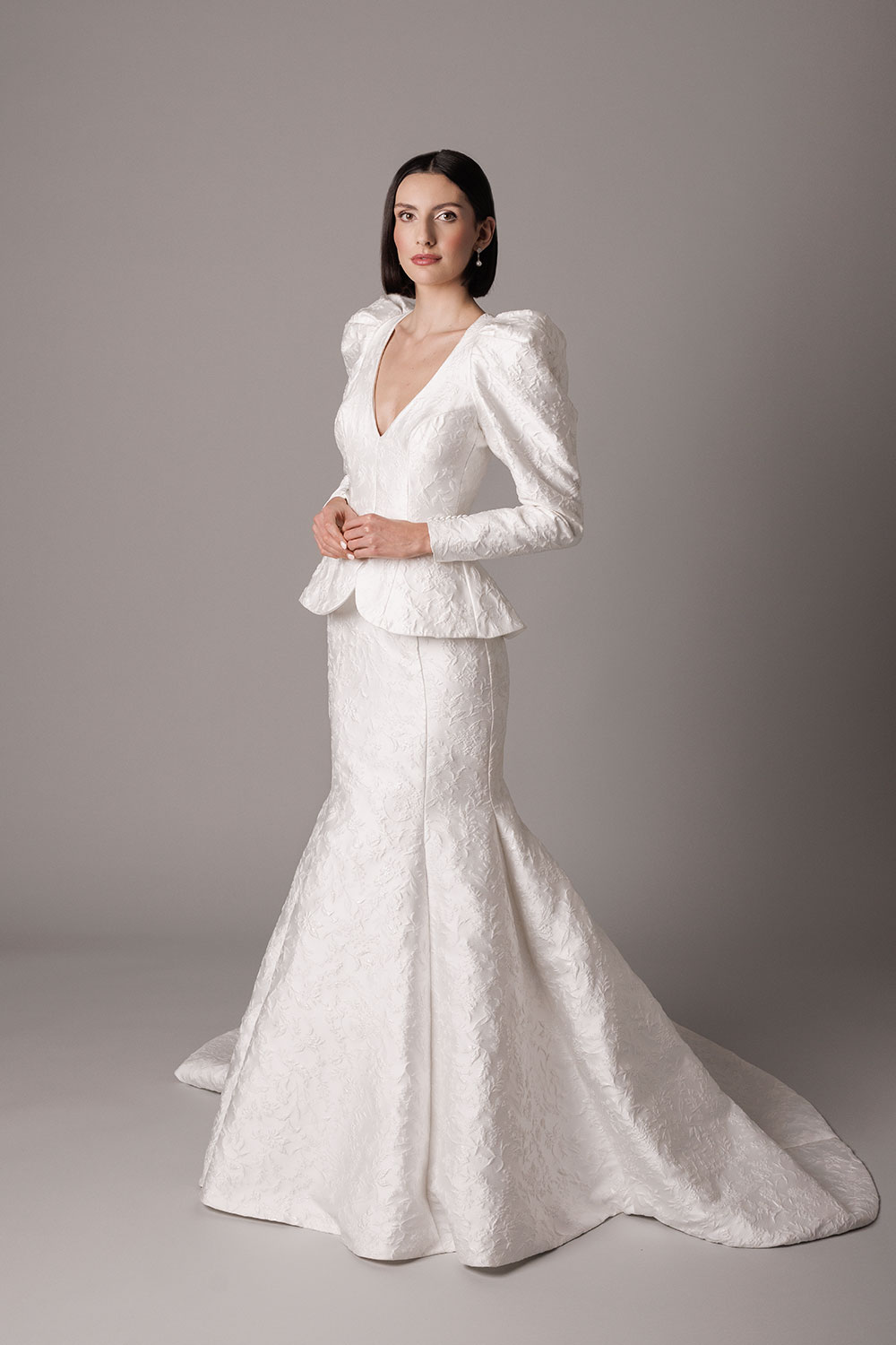 Paul Costelloe Bridal Wedding Dress Bridal by Tamem Michael Dublin Ireland.