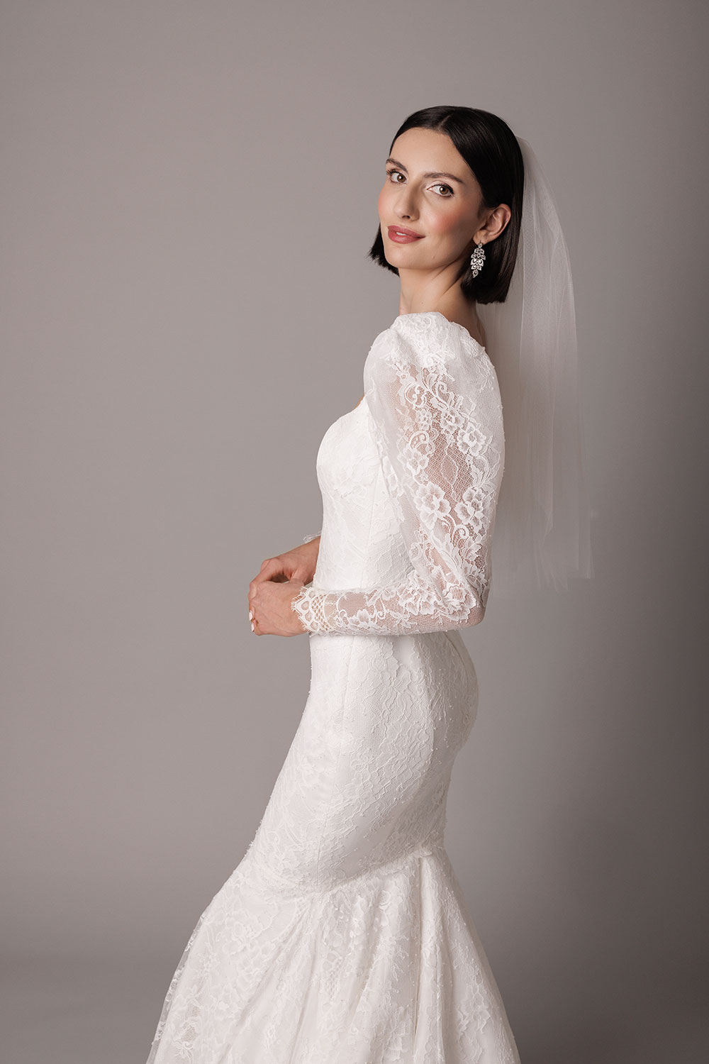 Paul Costelloe Bridal Wedding Dress Bridal by Tamem Michael Dublin Ireland.