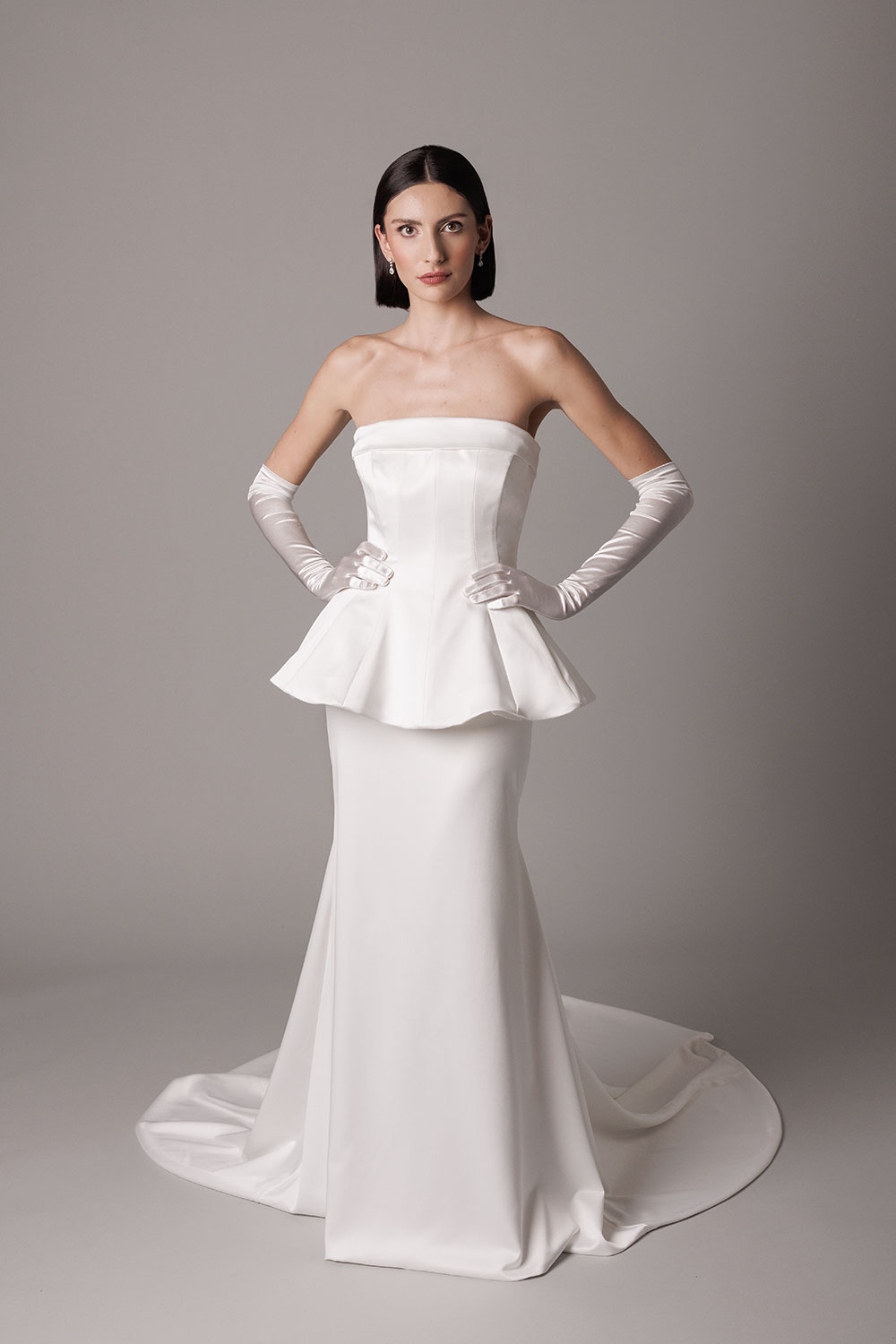 Paul Costelloe Bridal Wedding Dress Bridal by Tamem Michael Dublin Ireland.