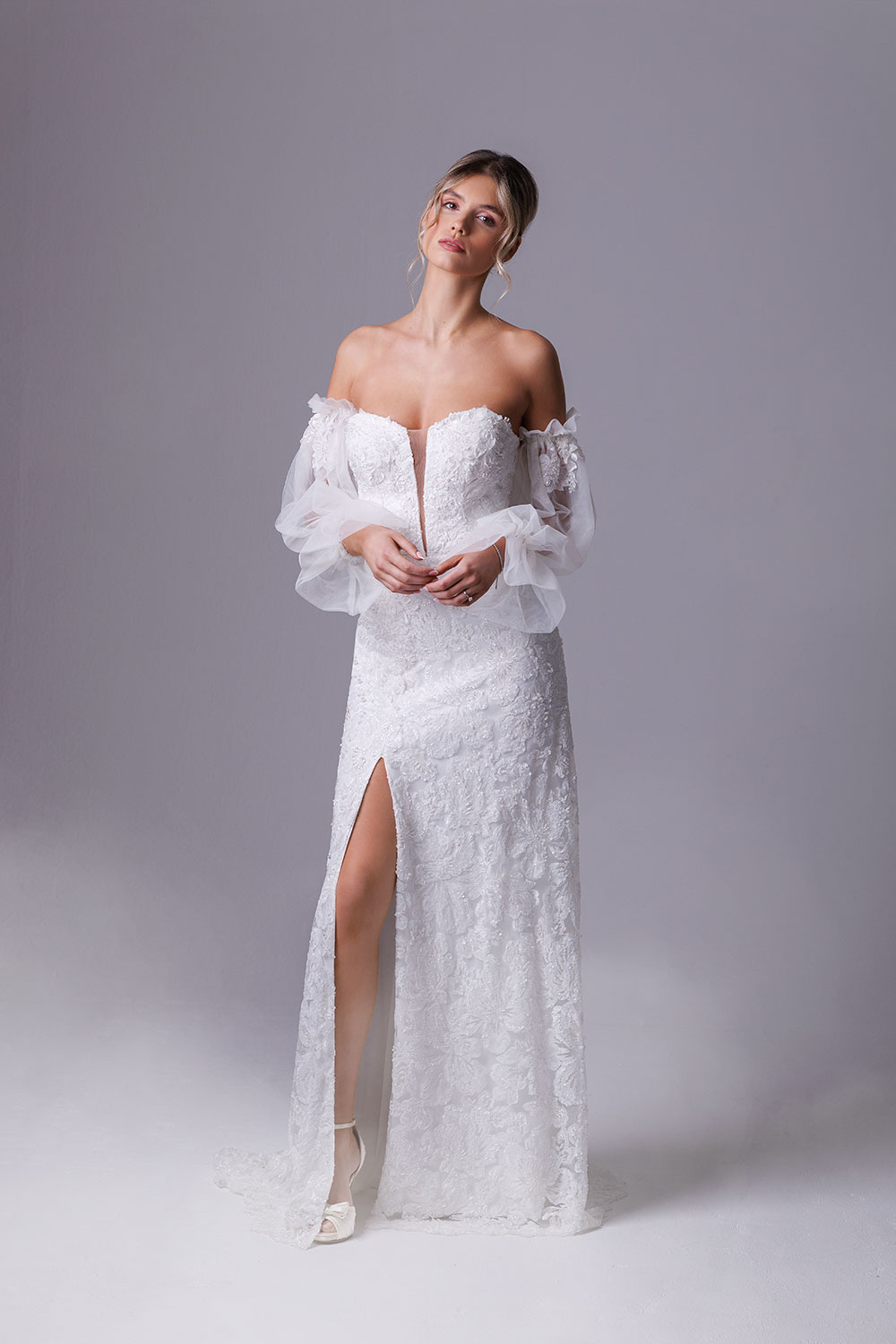 Paula King Bridal Wedding Dress Bridal by Tamem Michael Dublin Ireland.