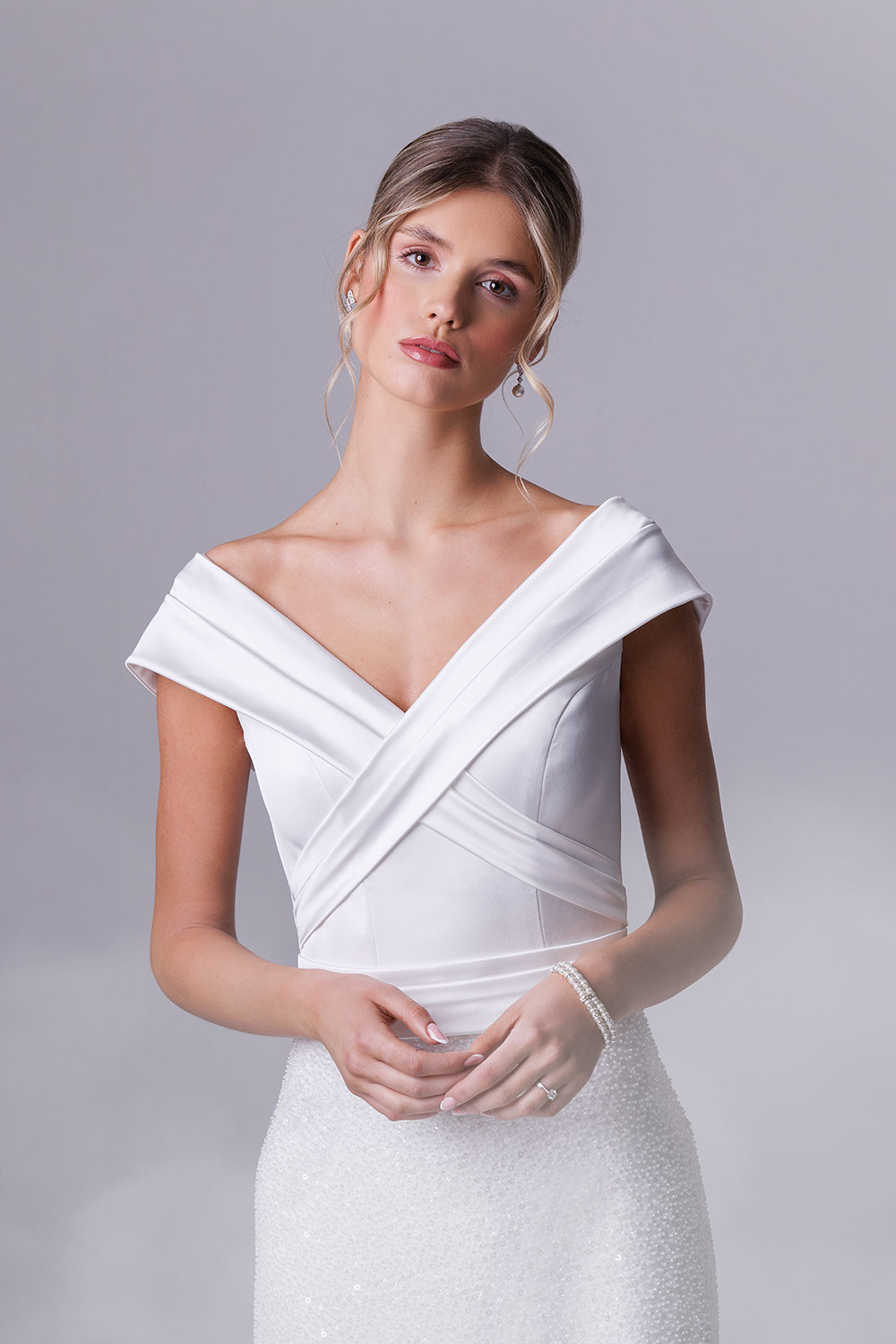 Paula King Bridal Wedding Dress Bridal by Tamem Michael Dublin Ireland.