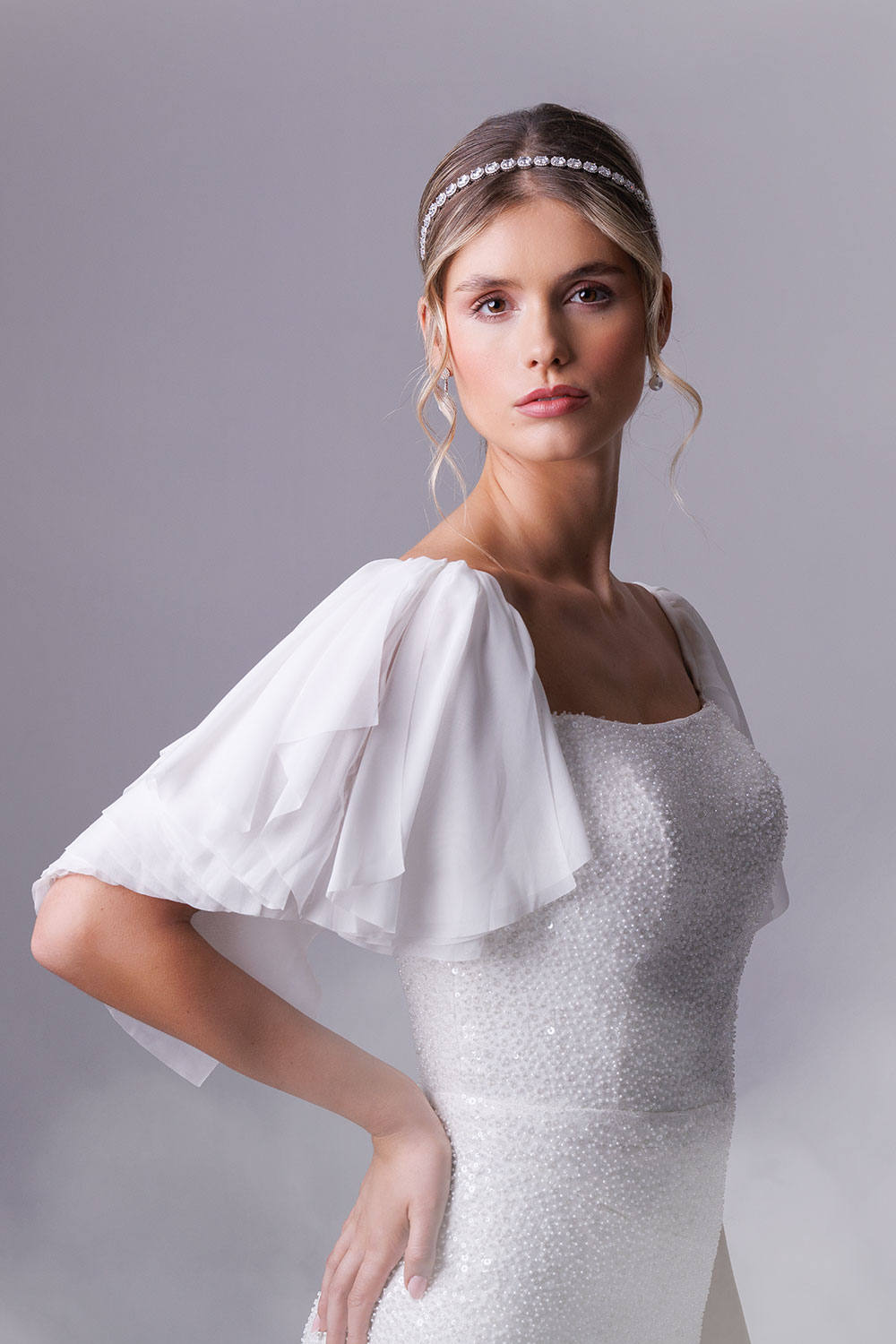 Paula King Bridal Wedding Dress Bridal by Tamem Michael Dublin Ireland.