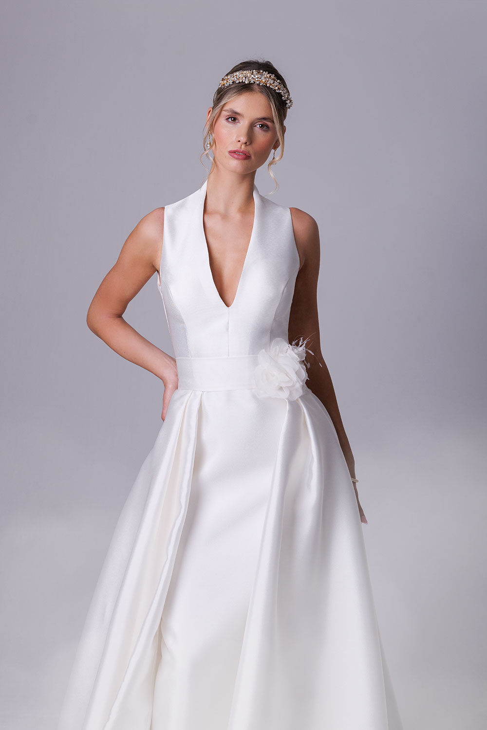 Paula King Bridal Wedding Dress Bridal by Tamem Michael Dublin Ireland.