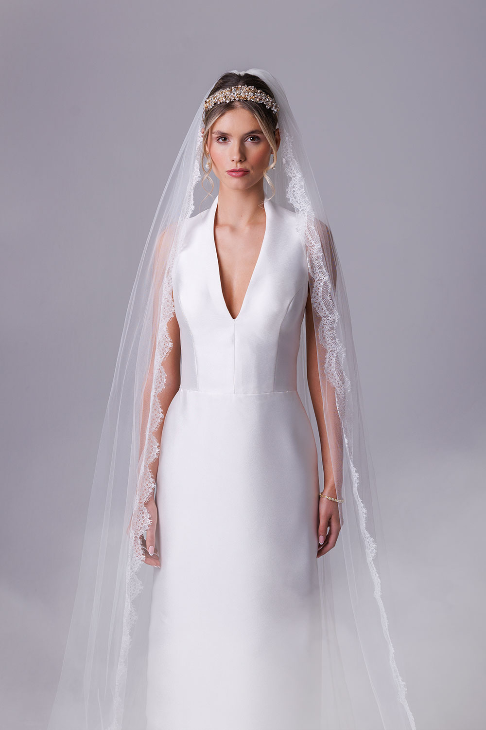 Paula King Bridal Wedding Dress Bridal by Tamem Michael Dublin Ireland.