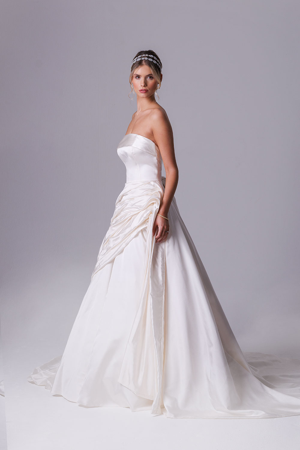 Paula King Bridal Wedding Dress Bridal by Tamem Michael Dublin Ireland.