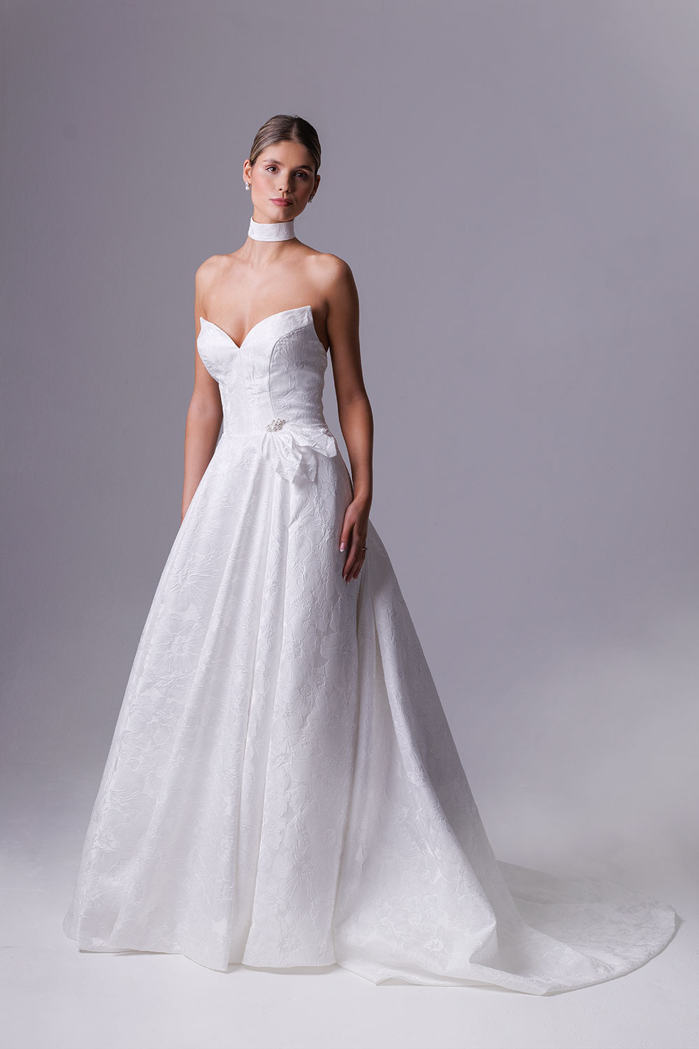 Paula King Bridal Wedding Dress Bridal by Tamem Michael Dublin Ireland.