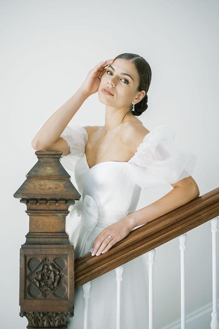 TM Couture Bridal Wedding Dress Bridal by Tamem Michael Dublin Ireland.