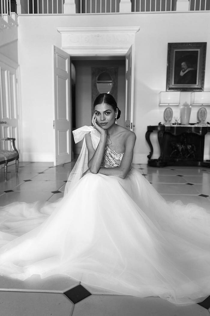 TM Couture Bridal Wedding Dress Bridal by Tamem Michael Dublin Ireland.