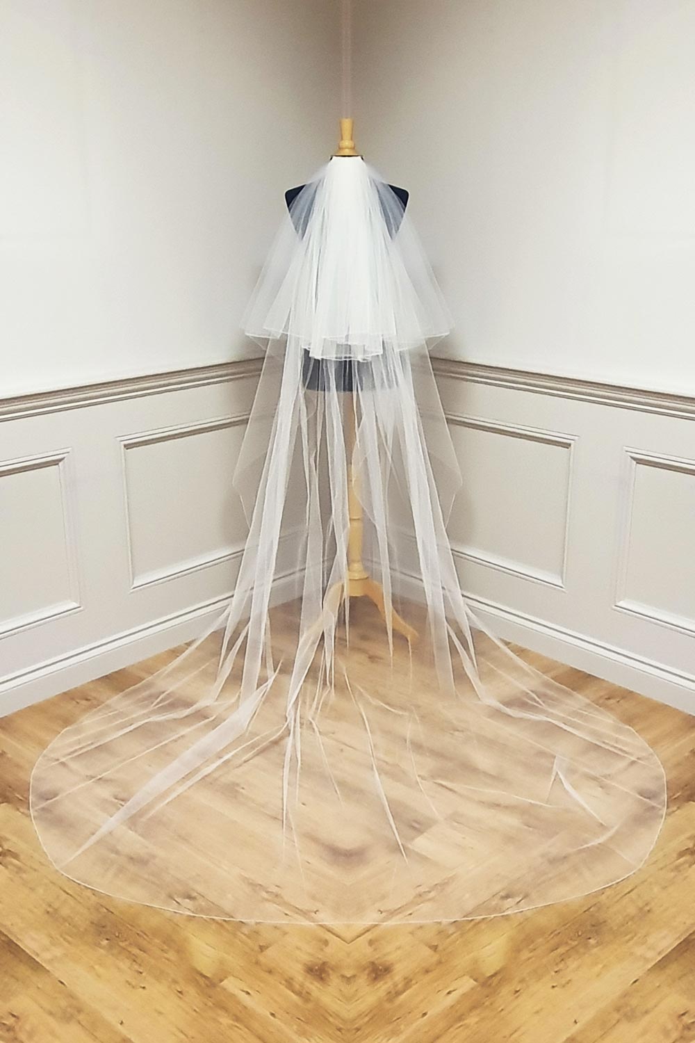 Bridal Veils Wedding Dress Bridal by Tamem Michael Dublin Ireland.